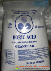 Hóa Chất Axit Boric ( Acid Boric ) – H3BO3 ( Thổ Nhĩ Kỳ )