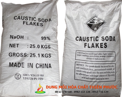 NaOH VẢY (ĐÀI LOAN) – CAUSTIC SODA FLAKES