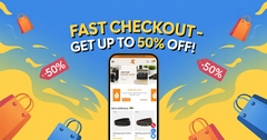 ĐẶT HÀNG NHANH CHÓNG - NHẬN ƯU ĐÃI LÊN ĐẾN 50%