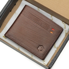 Ví mini da bò vân gỗ MGSW-01