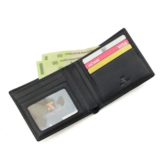 Ví ngang da bò Ý MIN-15