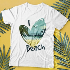 ÁO NHÓM GIÁ RẺ, ÁO IN ÉP NHIỆT, I LOVE BEACH