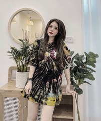 ÁO THUN OVERSIZE ANTI SOCIAL CLUB NHUỘM TIEDYE