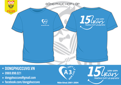 MẪU ÁO KỶ NIỆM 15 NĂM RA TRƯỜNG