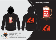 ÁO NỈ HOODIE ĐỒNG PHỤC NHÓM