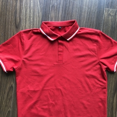 POLO TRƠN CỔ VIỀN KẺ