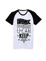 R004 Mẫu Thiết Kế Áo Đồng Phục Tay Raglan - Friendship You Can Keep