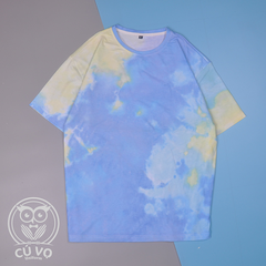 OVERSIZE T-SHIRT TIEDYE POLYESTER