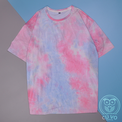 OVERSIZE T-SHIRT TIEDYE POLYESTER