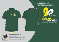ÁO POLO ĐỒNG PHỤC KỶ NIỆM 20 NĂM NGÀY RA TRƯỜNG