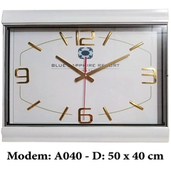 Đồng hồ treo tường cao cấp in logo quảng cáo