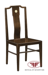 GHẾ ĂN LƯNG GỖ INDOCHINE GỖ ÓC CHÓ NHẬP KHẨU MỚI 2382