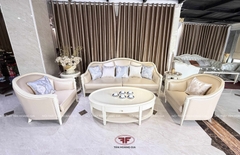BỘ SOFA HIỆN ĐẠI LUXURY HỒNG CHAMPAGNE 8812