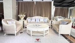 BỘ SOFA HIỆN ĐẠI LUXURY HỒNG CHAMPAGNE 8812