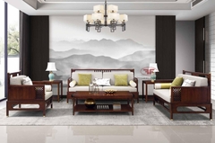 BỘ SOFA PHÒNG KHÁCH CAO CẤP INDOCHINE GỒM 3 GHẾ 1+2+3