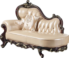 BỘ SOFA TÂN CỔ ĐIỂN 3 BĂNG DA SANG TRỌNG G9902