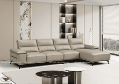 SOFA GÓC BĂNG 4 BE XÁM TỐI GIẢN