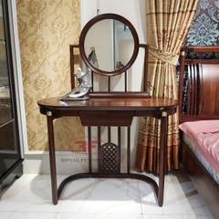 BÀN TRANG ĐIỂM INDOCHINE GỖ ÓC CHÓ A02