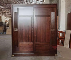 TỦ QUẦN ÁO 2 CÁNH INDOCHINE GỖ ÓC CHÓ 1M86-9801