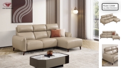 SOFA GÓC KEM VÀNG CÁT TỐI GIẢN