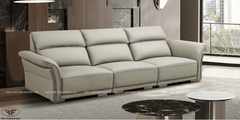 SOFA BĂNG 3 GHI TRẮNG TỐI GIẢN
