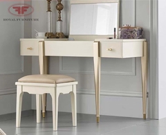 BÀN TRANG ĐIỂM HIỆN ĐẠI LUXURY GỖ TỰ NHIÊN 8802