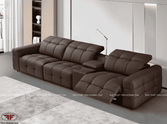 SOFA TIỆN ÍCH NÂU RÚT MÚI TỐI GIẢN