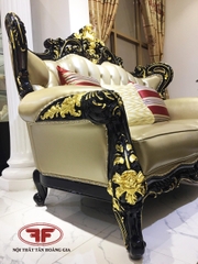 BỘ SOFA TÂN CỔ ĐIỂN DÁT VÀNG G9918