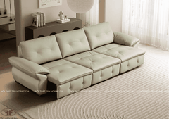 SOFA GIƯỜNG TRẮNG KEM TỐI GIẢN