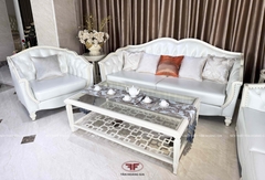 BỘ SOFA HIỆN ĐẠI LUXURY TRẮNG MÂY 8826