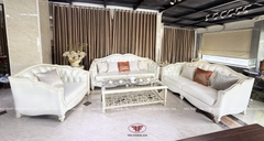 BỘ SOFA HIỆN ĐẠI LUXURY TRẮNG MÂY 8826