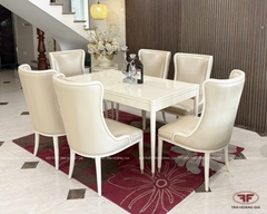 BÀN ĂN HIỆN ĐẠI LUXURY CHAMPAGNE 8806