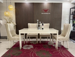 BÀN ĂN HIỆN ĐẠI LUXURY CHAMPAGNE 8806