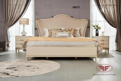 [ NHIỀU KÍCH THƯỚC]  GIƯỜNG NGỦ HIỆN ĐẠI LUXURY THIẾT KẾ DÁNG CONG ĐIỆU ĐÀ A8802