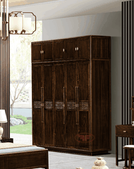 TỦ QUẦN ÁO INDOCHINE GỖ ÓC CHÓ 5 CÁNH 1M97 2350