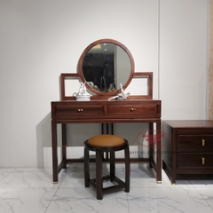 BÀN TRANG ĐIỂM NHỎ GỌN INDOCHINE GỖ ÓC CHÓ 9802-1M06