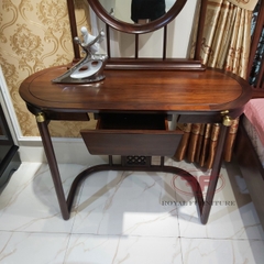 BÀN TRANG ĐIỂM INDOCHINE GỖ ÓC CHÓ A02