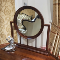 BÀN TRANG ĐIỂM INDOCHINE GỖ ÓC CHÓ A02