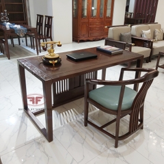 BÀN LÀM VIỆC INDOCHINE GỖ ÓC CHÓ 9801