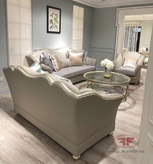 BỘ SOFA PHÒNG KHÁCH BỌC NỈ PHONG CÁCH HIỆN ĐẠI LUXURY MỚI NHẤT 8811