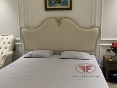 GIƯỜNG NGỦ  LUXURY GỖ TỰ NHIÊN 1M8 X2M NHẬP KHẨU A8829