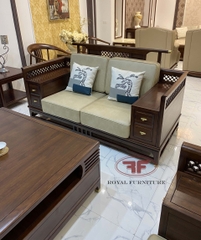 BỘ GHẾ SOFA INDOCHINE GỖ ÓC CHÓ A05-9805