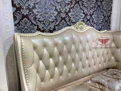 GIƯỜNG NGỦ 1M8 X2M TÂN CỔ ĐIỂN GỖ TỰ NHIÊN CAO CẤP 8816