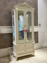 TỦ RƯỢU 2 CÁNH TÂN CỔ ĐIỂN GỖ TỰ NHIÊN 932B