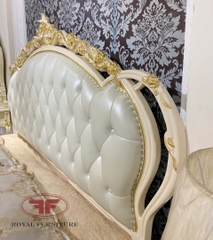 SET PHÒNG NGỦ 3 MÓN TÂN CỔ ĐIỂN DÁT VÀNG NHẬP KHẨU CAO CẤP D501