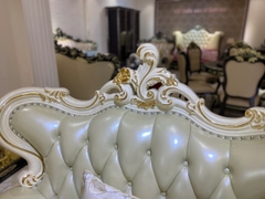 BỘ SOFA PHÒNG KHÁCH TÂN CỔ ĐIỂN DÁT VÀNG