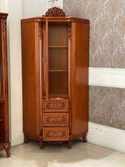TỦ GÓC TRANG TRÍ TÂN CỔ ĐIỂN GỖ NHẬP KHẨU 618