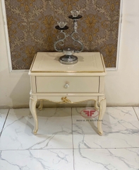 TÁP ĐẦU GIƯỜNG CHÂN CONG TÂN CỔ ĐIỂN GỖ CAO CẤP D505