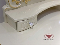 BÀN TRANG ĐIỂM 1M TÂN CỔ ĐIỂN DÁT VÀNG 903B