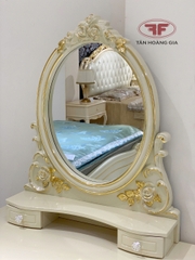 BÀN TRANG ĐIỂM 1M TÂN CỔ ĐIỂN DÁT VÀNG 903B